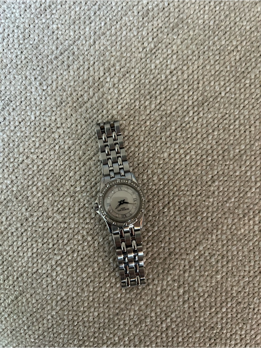 RAYMOND WEIL Silver Crystal-Trim Stainless Steel Ladies Watch